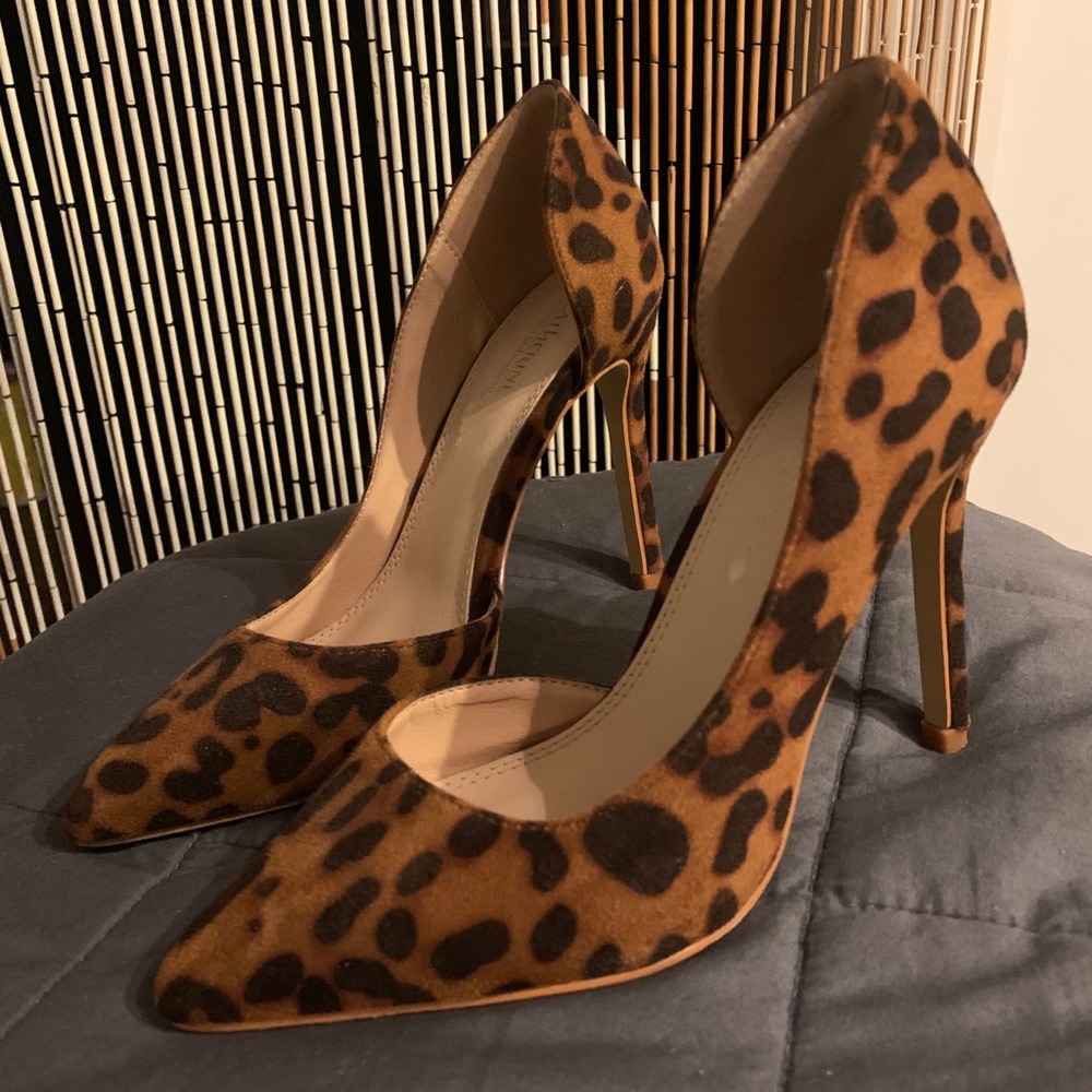 Leopard Print Heels
